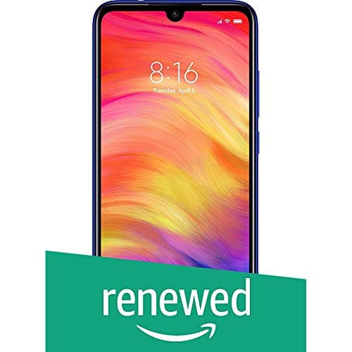 (Renewed) Redmi Note 7 Pro (Neptune Blue, 128GB, 6GB RAM)