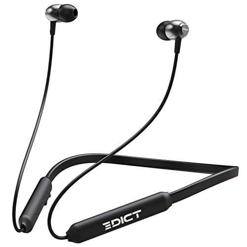 EDICT by boAt EWE02 in-Ear Wireless Neckband with Bluetooth V5.0, Engaging Sound,Comfort-fit Lightweight Design,Dual Pairing,IPX4 Water & Sweat Re