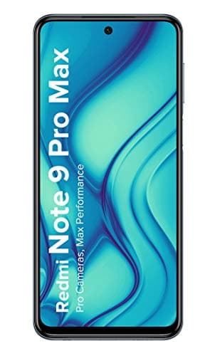 Redmi Note 9 Pro Max (Aurora Blue, 6GB RAM, 128GB Storage) - 64MP Quad Camera & Latest 8nm Snapdragon 720G & Alexa Hands-Free Capable