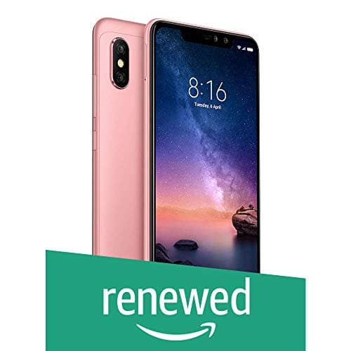 (Renewed) Mi Redmi Note 6 Pro (Rose Gold, 4GB, 64Gb)
