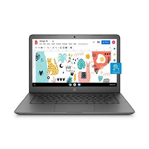 HP Chromebook Intel Core N3350 Processor 14" (35.56cms) Thin and Light Touchscreen (4GB/64GB onboard + Additional Cloud storage/256GB Expandable/C