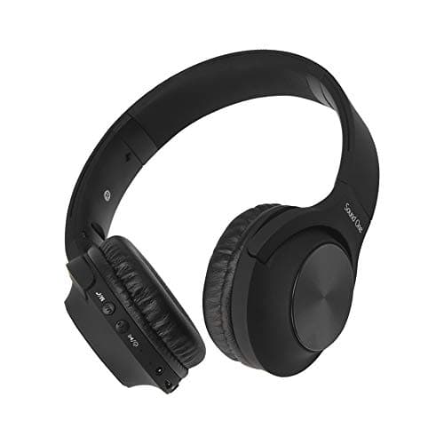 Sound One V10 Bluetooth Wireless Headphones with Mic/, AUX,FM and SD Card Slot (Black)