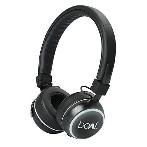 boAt Rockerz 640 Wireless On-Ear Headphone (Matte Black)
