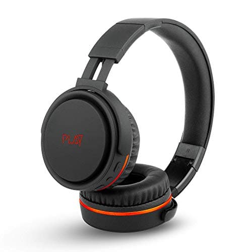 World of PLAYGO BH22 Wireless Bluetooth Headphones with Mic, EBEL Drivers, 35 Hours Long-Battery Life, Dual Connectivity - Bluetooth and AUX, Latest B