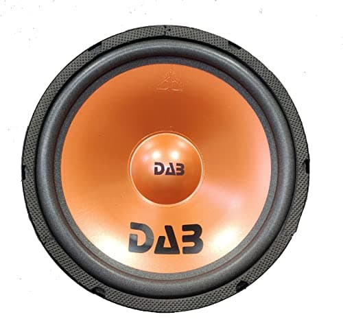 DAB 10 inch Speaker Woofer Subwoofer Full Range for Car/Home/Sound Box 120 x 20 Magnet (RMS Power: 250 W) Color 8 ohms