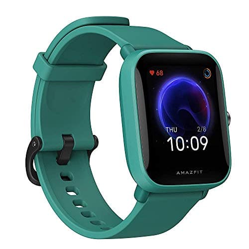 (Renewed) Amazfit Bip U Smart Watch- Green (5 ATM)