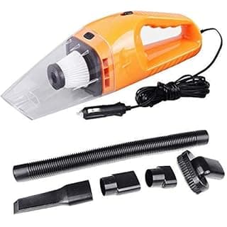 Zofey Car Vacuum, Hantun Portable Handheld Auto Vacuum Cleaner for Car, 6000Pa Powerful Suction Lightweight Automatic Car Vacuum with 2 HEPA s, for Wet and Dry Cleaning, Black