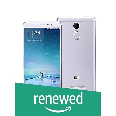 (Renewed) Xiaomi Redmi 3S Prime (Silver, 32GB) Smartphones