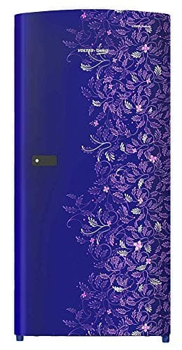 Voltas Beko 185L 2 Star Direct-Cool Single Door Refrigerator (RDC205DKBRX,Kasia Blue) 2020