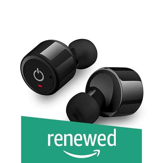 (Renewed) Tiktronix XIT Truly Wireless Bluetooth Earphones (Black) In-Ear Headphones