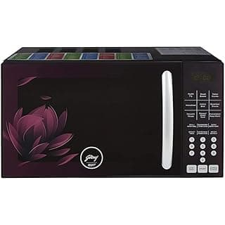 (Renewed) Godrej 25 L Convection Microwave Oven (GME 725 CF2 PZ, Purple Petals)