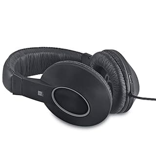 (Renewed) iBall EarWear Rock, Pitch Perfect Sound, Over-Ear Wired Headphones with Mic, Black & Grey