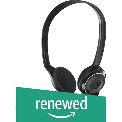 (Renewed) Sennheiser PC 8 Over-Ear USB VOIP Headphone with Mic (Black) Over-Ear