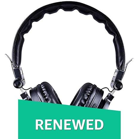 (Renewed) Ant Audio Treble H86 On-Ear Wireless Stereo Headset with Mic (Black) Headphones