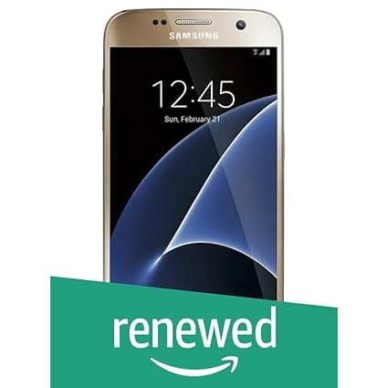 (Renewed) Samsung Galaxy S7 SM-G930 (Gold Platinum, 32GB) Smartphones