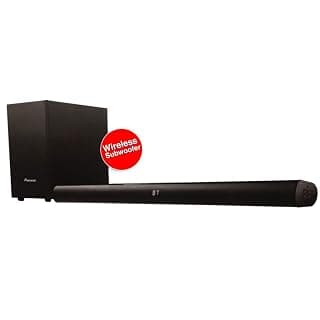 Pioneer SBX-101 Wireless Sounbar Black with sub woofer with Two Year Warranty