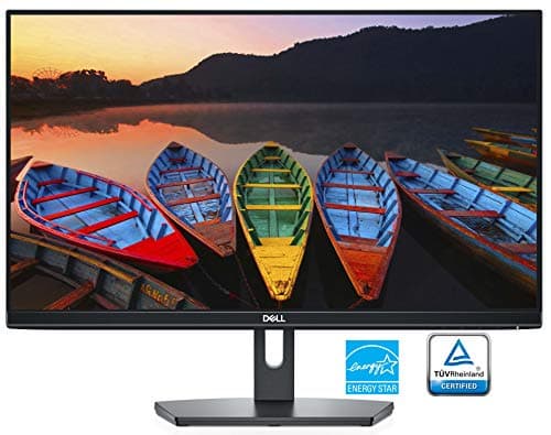 Dell S-Series Full HD 1920 x 1080 Pixel LED IPS Monitor with 3 Sided Narrow Bezel, VGA, HDMI - SE2419H (Black)