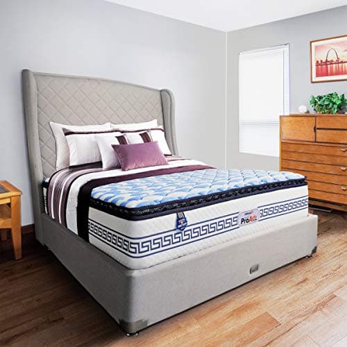 Springfit Pro Activ Flow Orthopedic Memory Foam Medium Soft Pocket Spring Hotel Comfort Bed Mattresses 8 Inch- Mattress King Size (75x72x8 Inch, Memory Foam Mattress)