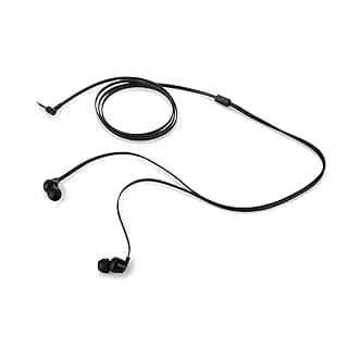 (Renewed) HP 1KF54AA in-Ear Headphone with Noise Isolation Earbuds (Black)
