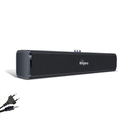 FINGERS P2.0 Computer/Laptop Multimedia 2.0 Stereo Speaker with Power Adapter PC Speakers
