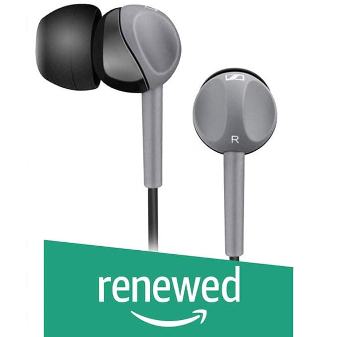 (Renewed) Sennheiser CX 180 Street II in-Ear Headphone (Grey) In-Ear