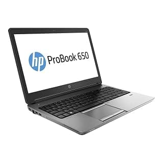 (Renewed) HP Probook Laptop 650g1 Intel Core i5 - 4300m Processor, 8 GB Ram & 128 GB ssd, Win10, 15.6 Inches Notebook Computer with Numeric Keypad