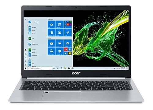 Acer Aspire 5 Slim A515-55 15.6-inch Laptop (Core i5-1035G1/8GB/1TB HDD + 256GB SSD/Window 10, Home, 64Bit/Intel UHD Graphics), Silver