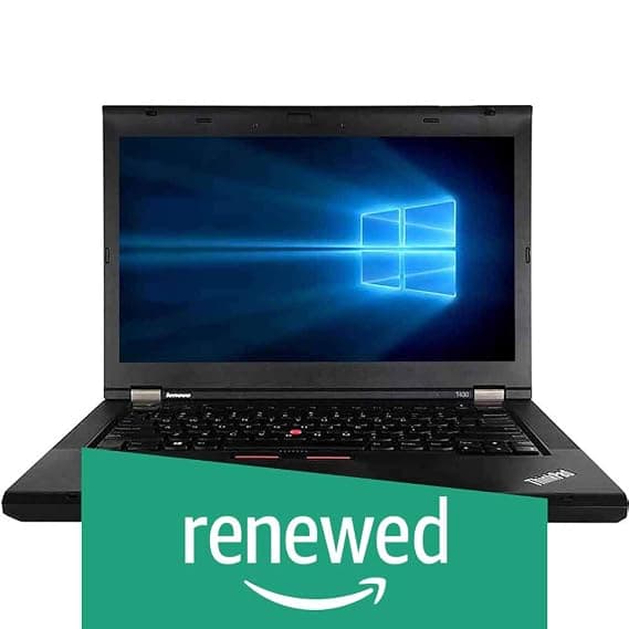 (Renewed) Lenovo Thinkpad T430 14-inch Laptop (3rd Gen Core i5/8 GB/1 TB/Windows 10/Intel HD Graphics 4000), Black Laptops