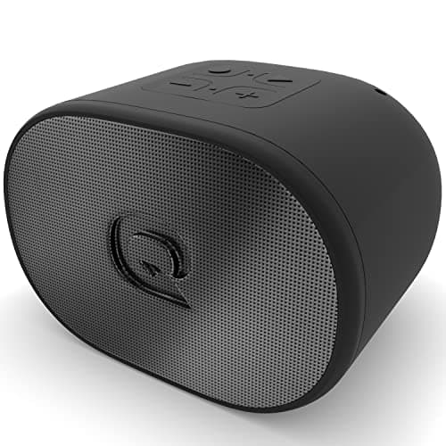 SONOTRIX 41 by Quantum, Bluetooth Speaker, Powerful Bass, 5W Sound, 19hrs Playtime, MicroSD Card, AUX and USB Input Support and Noise Cancelling Mic, 1-Year Warranty (Black)