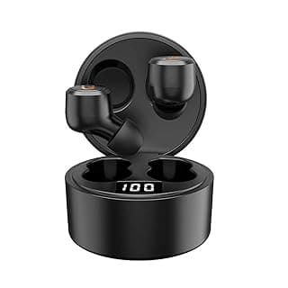 (Renewed) GIONEE Atom Ear Buds Truly Wireless Bluetooth In Ear Headset with Mic (Black)