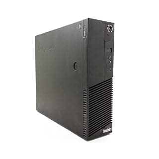 (Renewed) Lenovo ThinkCenter M80 Desktop (Intel Core i3/2 GB RAM(Upgradable to 8GB) / 250 GB HDD/ Windows 7 Pro, MS Office/USB, Ethernet, Intel HD graphics) Black