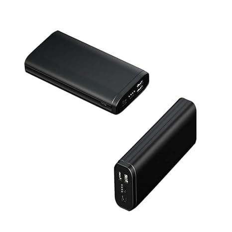 KACOOL Portable Charger Power Bank 20000mAh External Battery Pack with 2 USB Ports, Type-C/Micro/8pin Input Compatible with Smart Phone, Android Phone