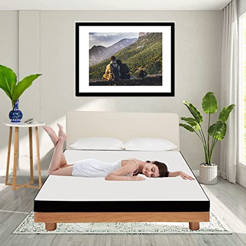 Dr Smith Orthopedic Memory Foam Single Size Mattress (78x36x6) Inches, Medium Firm,