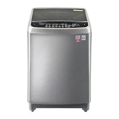 LG 8.0 Kg Inverter Fully-Automatic Top Loading Washing Machine (T9077NEDL5, Free Silver)