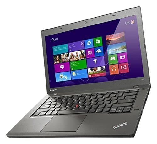 (Renewed) Lenovo Intel Core i5 14-Inch (35.56 cms) 1366x768 Laptop (8 GB/128 GB SSD/Windows 10 Pro/Intel HD Graphics 520/Black/1.91 Kg), Thinkpad T440