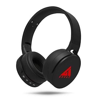 Boult Audio ProBass Q Over-Ear Wireless Bluetooth Headphones with Noise Cancellation, in-Built Mic & Deep Bass, Dual Mode Headset with Long Battery Life (Black)