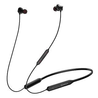 One Pluse Bullets Wireless Z in-Ear Bluetooth Earphones with Mic (Black)