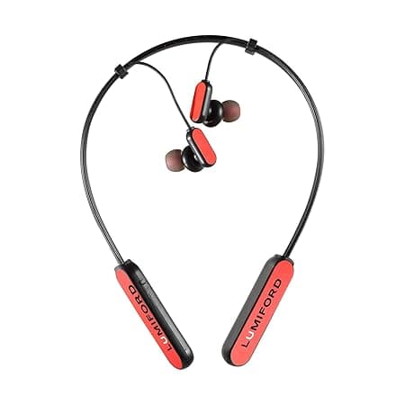 LUMIFORD XploriaHD-XP50 wireless Bluetooth in-Ear Headphone, IPX7 Water Proof with Multiple device connect, Noise cancellation and up to 10 hours talk