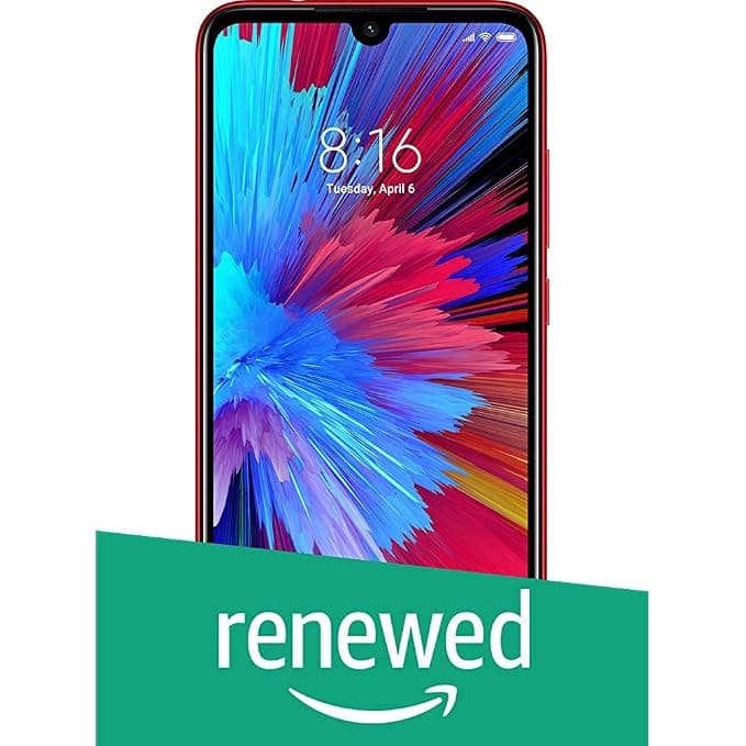 (Renewed) Redmi Note 7S (Ruby Red, 32GB, 3GB RAM)
