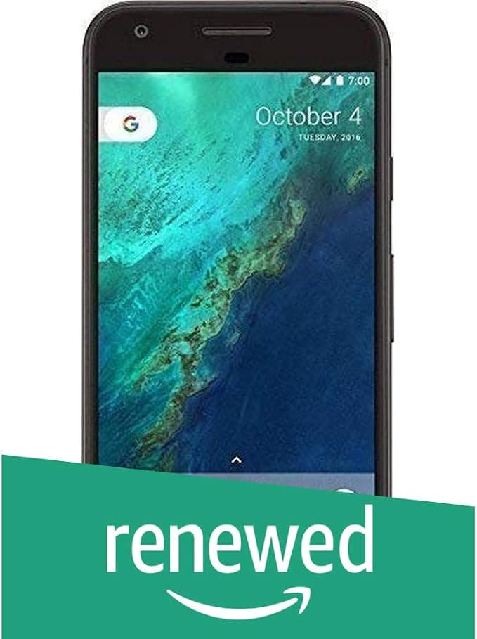 (Renewed) Google Pixel XL (Quite Black, 128GB) Smartphones
