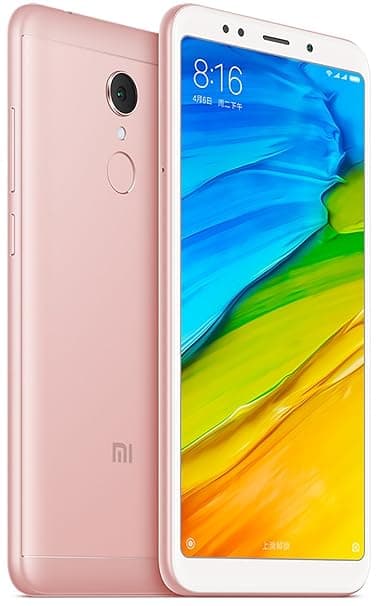 Xiaomi Redmi Note 5 Phone (Rose Gold, 64GB, 4GB RAM) Smartphones