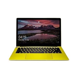 AVITA LIBER NS13A2IN259P 13.3-inch Laptop (8th Gen Core i7-8550U/8GB/512GB SSD/Window 10 Home/Integrated Graphics), Flowers on Yellow