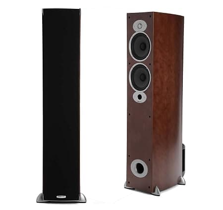Polk Audio RTI A5 Tower Speaker Pair (Set of 2), Cherry Color Tower Speakers