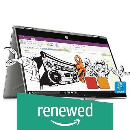 (CERTIFIED REFURBISHED) HP Pavilion x360 14-cd0053TX Laptop(8th Gen i5-8250U/8GB DDR4/1TB HDD/16GB Optane/NVIDIA MX130 2GB Graphics/Win 10/MS Office H