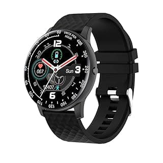 Vikyuvi Vikfit Gear True Round Smart Watch with Always On Display and Full Touch Control
