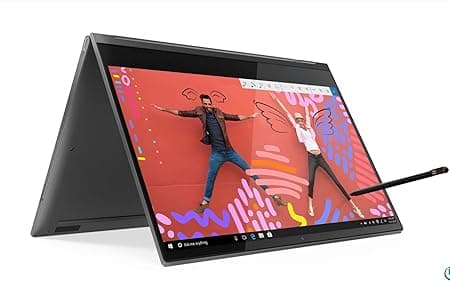 Lenovo Yoga c930 Glass Intel Core i7 8th Gen 13.9-inch Ultra HD 2-in-1 Touchscreen Laptop (16GB RAM/512GB SSD/Windows 10 Pro/Iron Grey/1.4kg), 81EQ001
