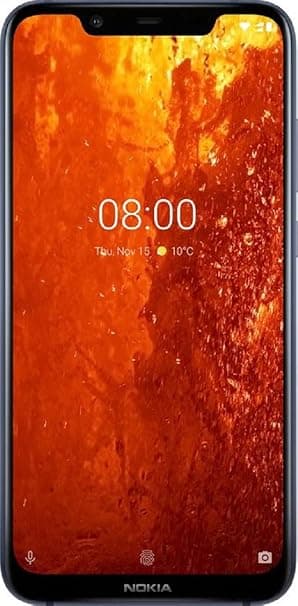 Nokia 8.1 (Blue, 6GB RAM, 128GB Storage) Smartphones