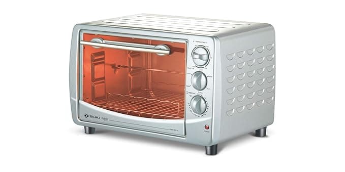 (Renewed) Bajaj Majesty 2800 Tmcss Oven Toaster Grill (28-Litre, Silver) Oven Toaster Grills