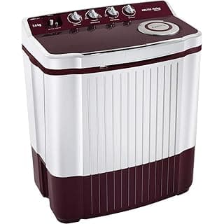 VOLTAS BEKO 7 Kg 5 star Semi Automatic Top Loading Washing Machine WTT70DT (Burgundy)