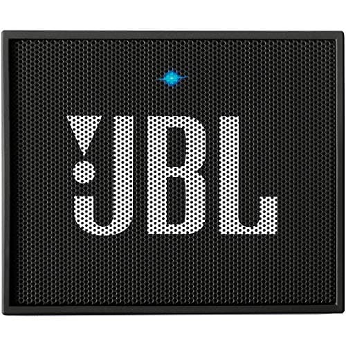 (Renewed) JBL Go + Portable Wireless Bluetooth Speaker with Mic (Black)